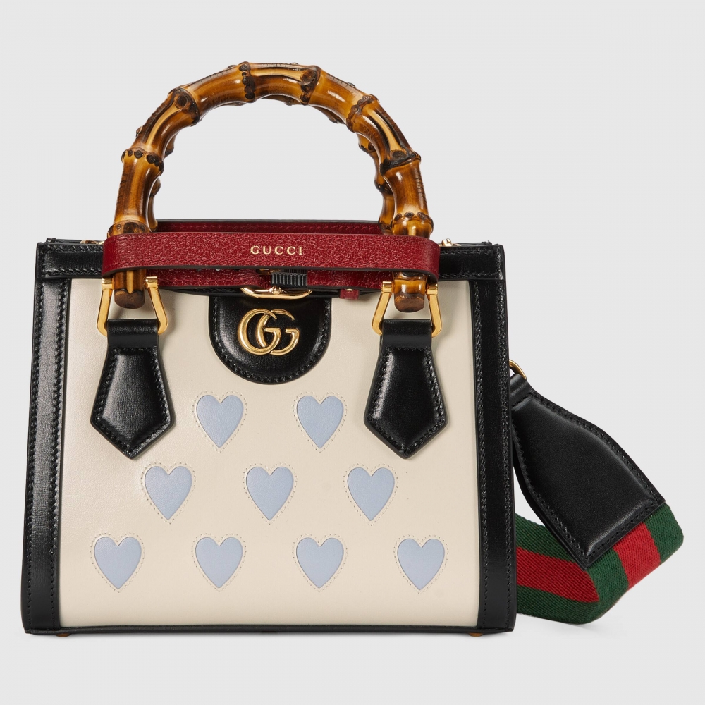 Gucci Diana竹節迷你托特包。