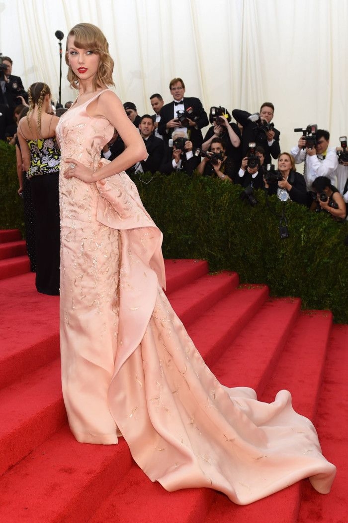 當年兩人一起參加Met Gala。