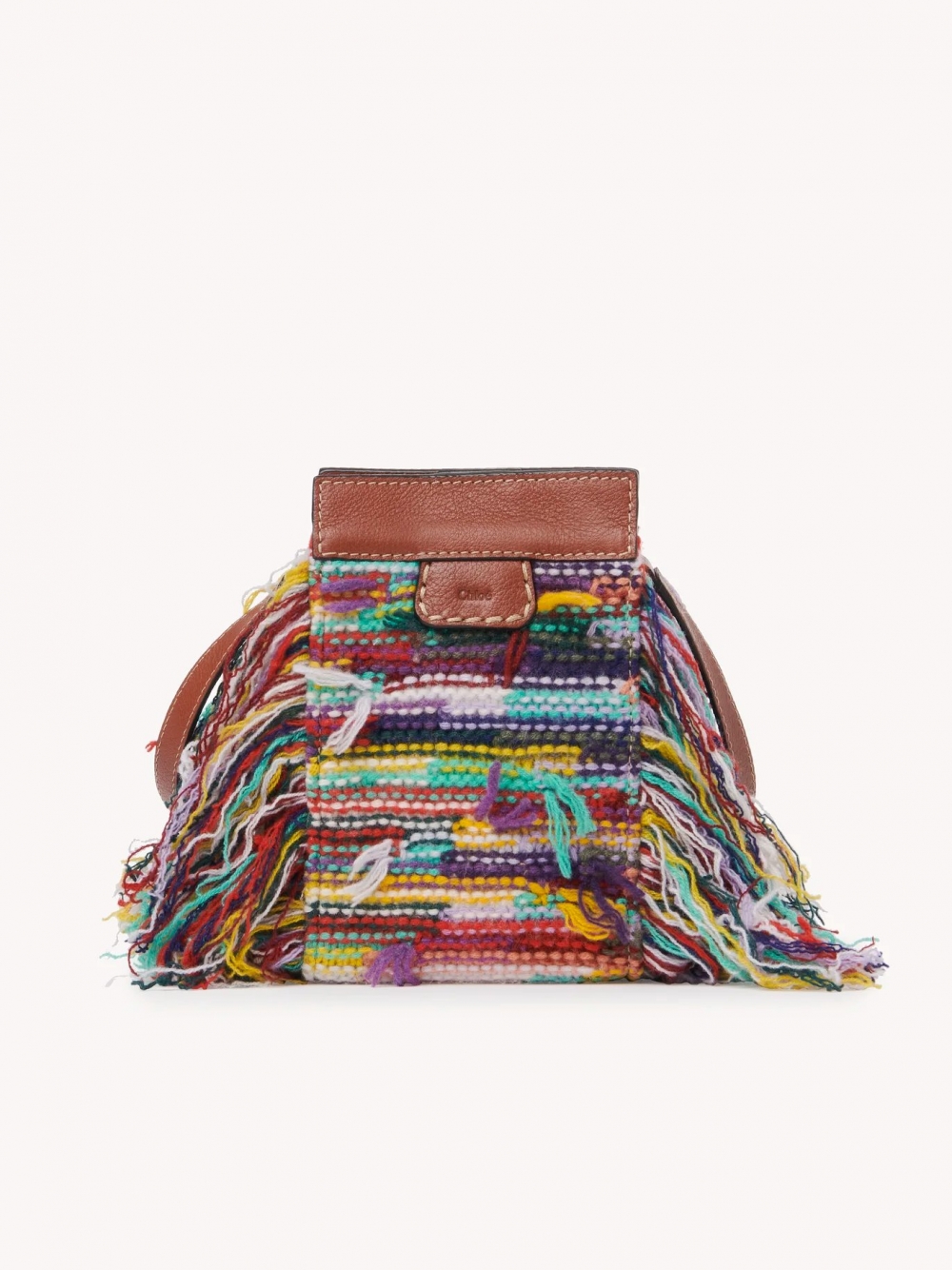 這款Chloé Edith Phone Pouch在設計上也相當獨特。