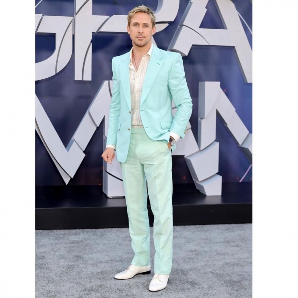 這次他在首映會上的穿搭造型都相當時髦。