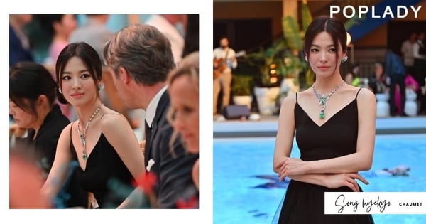 優雅展露溫柔氣質:宋慧喬出席巴黎Chaumet高級珠寶展 ,與她私下見面的Hyun Ji Shin也是大有來頭