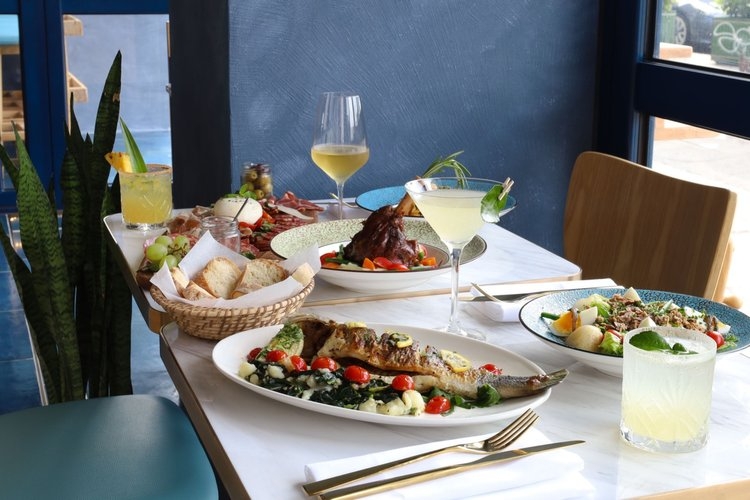 地中海風味菜單由主廚Chris Gill設計。