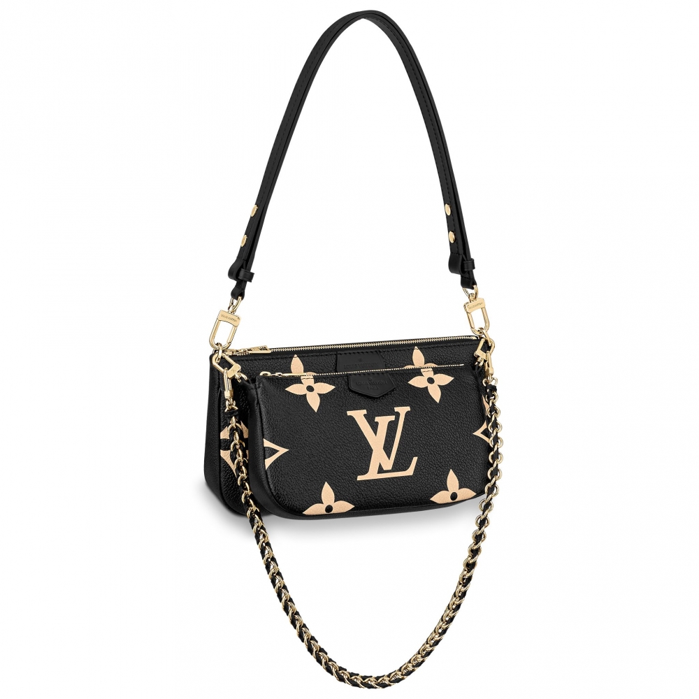 Louis Vuitton Maxi Multi Pochette Accessoires-Black