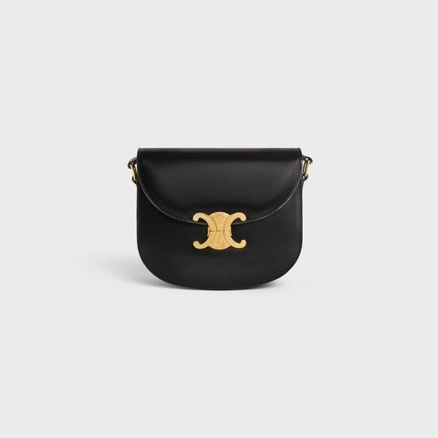 CELINE Besace Triomphe-Black