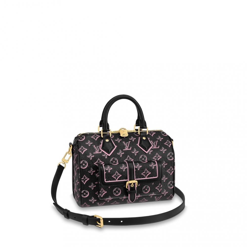 Louis Vuitton Speedy Bandoulière 25-Black