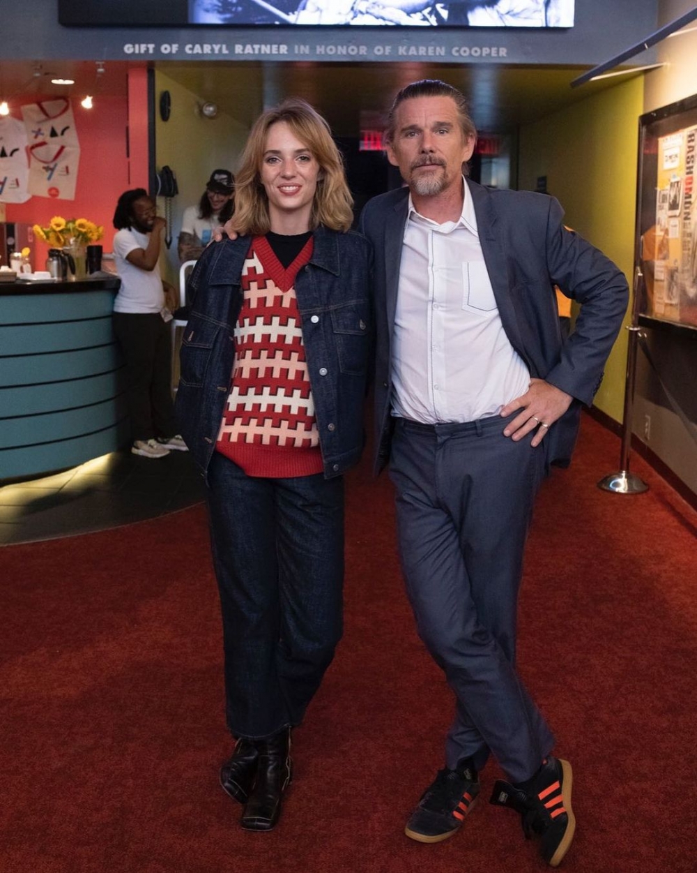 兩人也都會在社群放上合照。