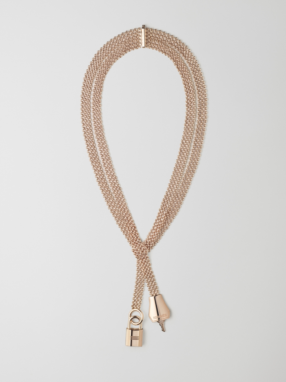 Kelly Clochette玫瑰金項鍊（約HK$277,400）
