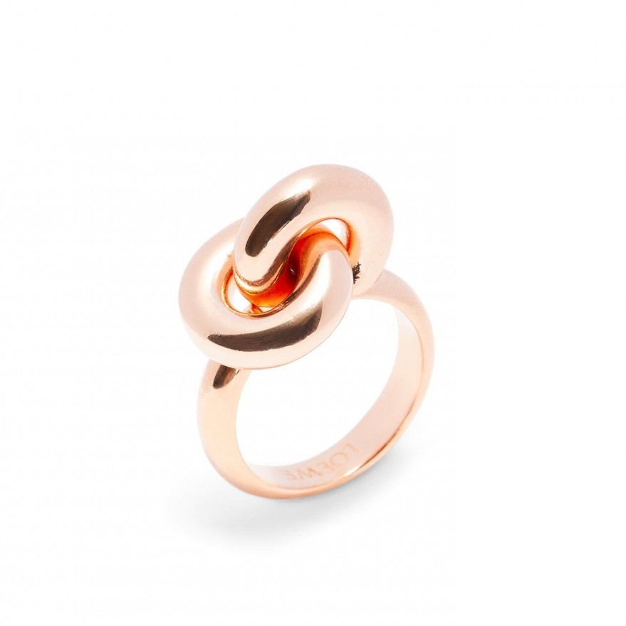 LOEWE Donut Link Ring-玫瑰金