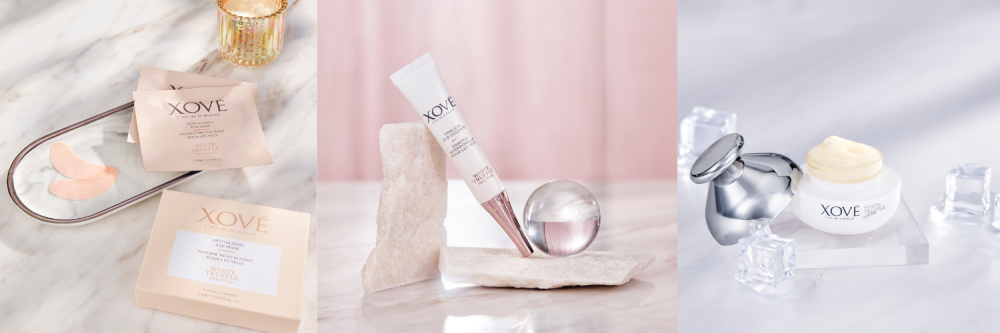 XOVĒ眼部修護系列還有眼膜、眼精華,以及質感較輕薄涼快的眼Gel。