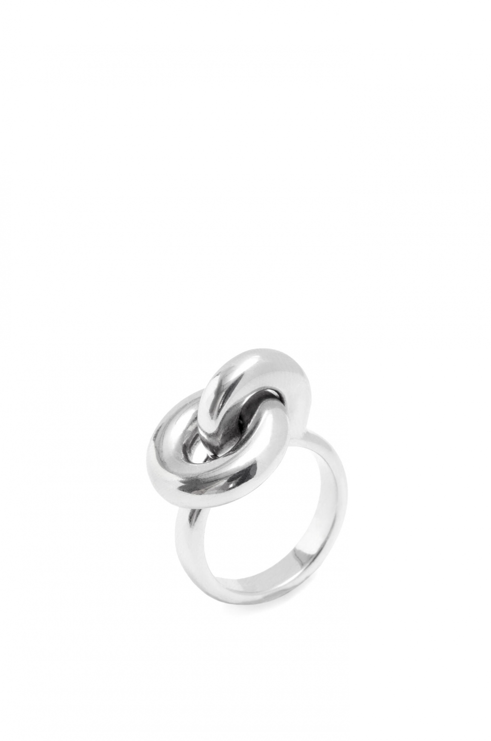 LOEWE Donut Link Ring-銀色