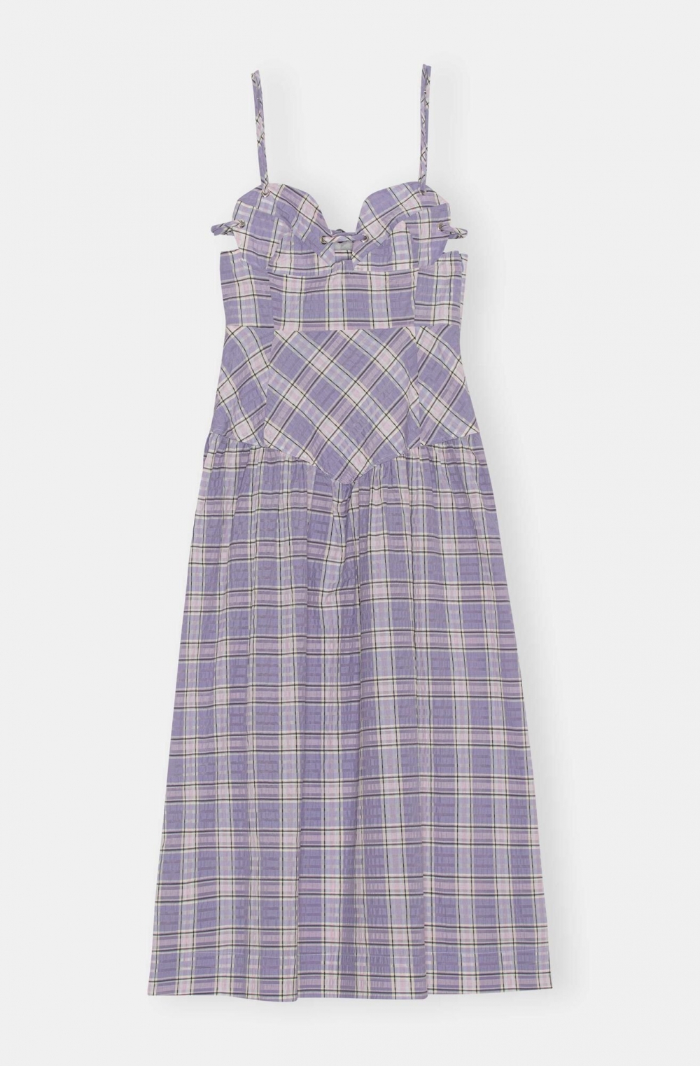 帶有格紋的設計多了幾分鄉村的質感。