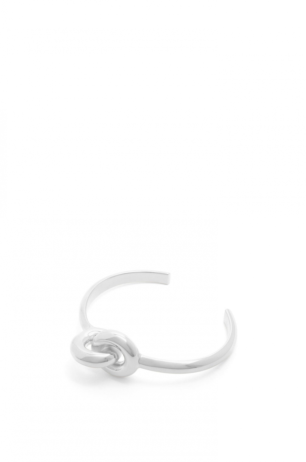 Donut Link Cuff-銀色