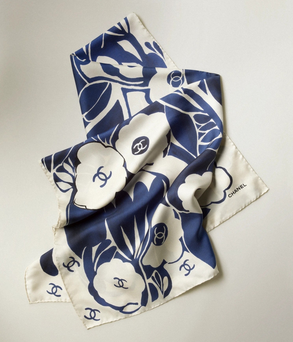 CHANEL Square Scarf
