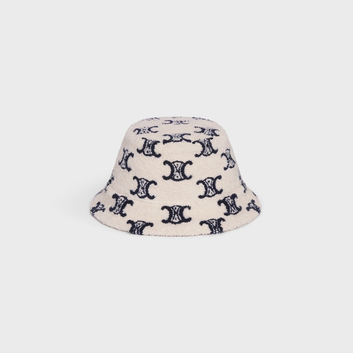 CELINE Terry Cloth Bucket Hat