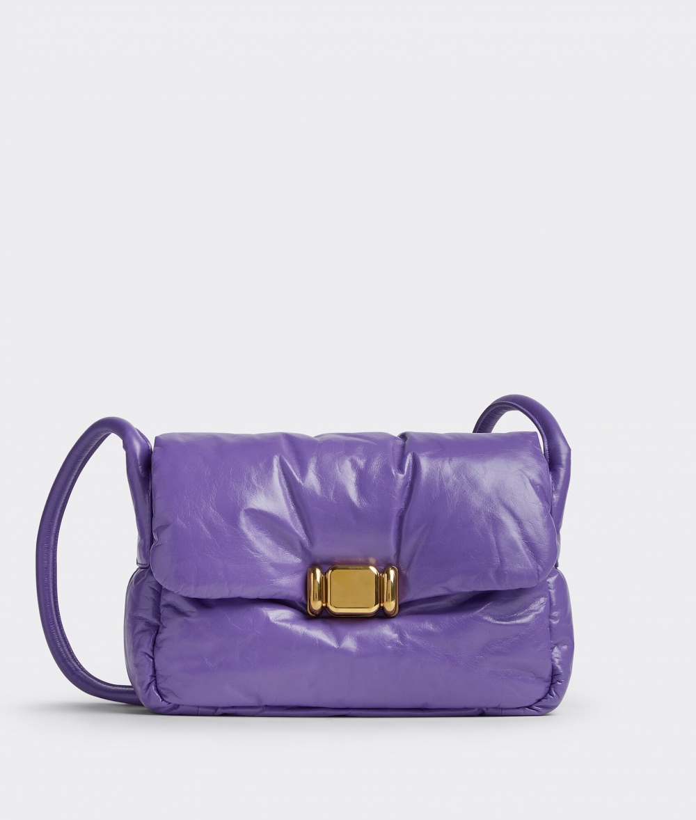Pad Cross-Body Bag-Purple