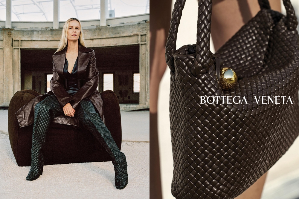 Bottega Veneta 2022秋冬系列推出形象廣告大片。