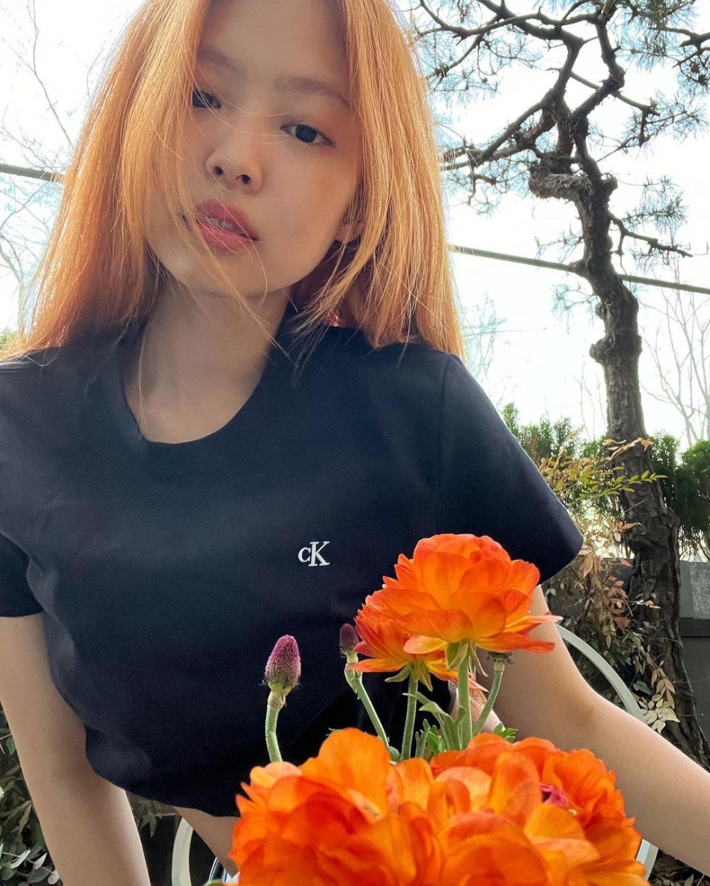 「蜜糖橘」與Jennie可愛性格十分相襯,怪不得相片一出,即成熱話。