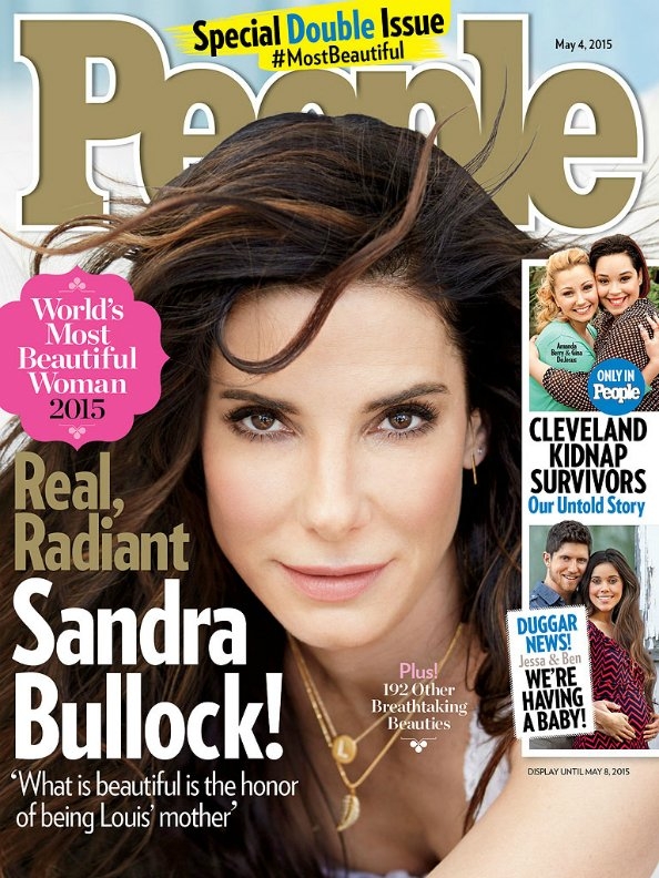 2015的Sandra Bullock,可有想過她那時已經50歲。