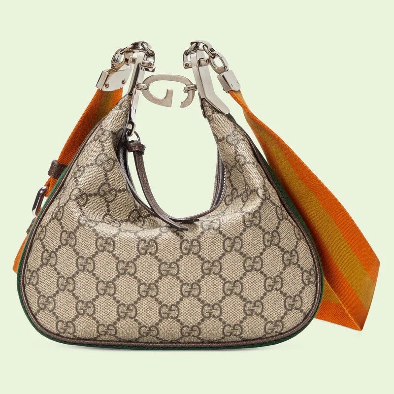 Gucci Attache Small Shoulder Bag-GG Supreme