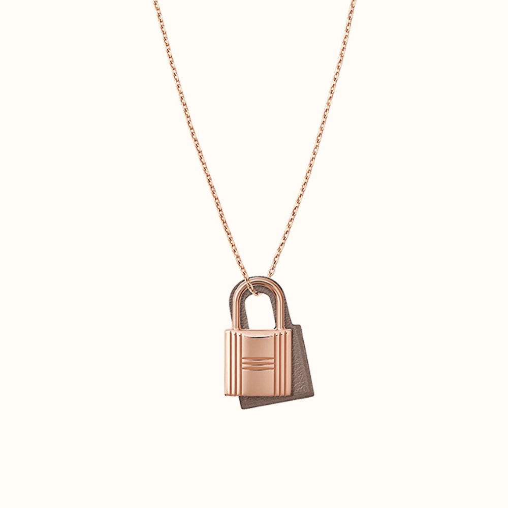 Hermès O'Kelly Pendant—Étoupe