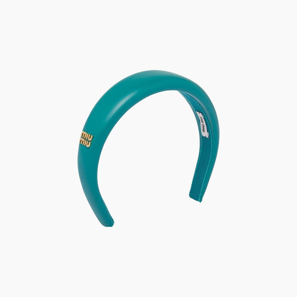 Miu Miu Patent Leather Headband