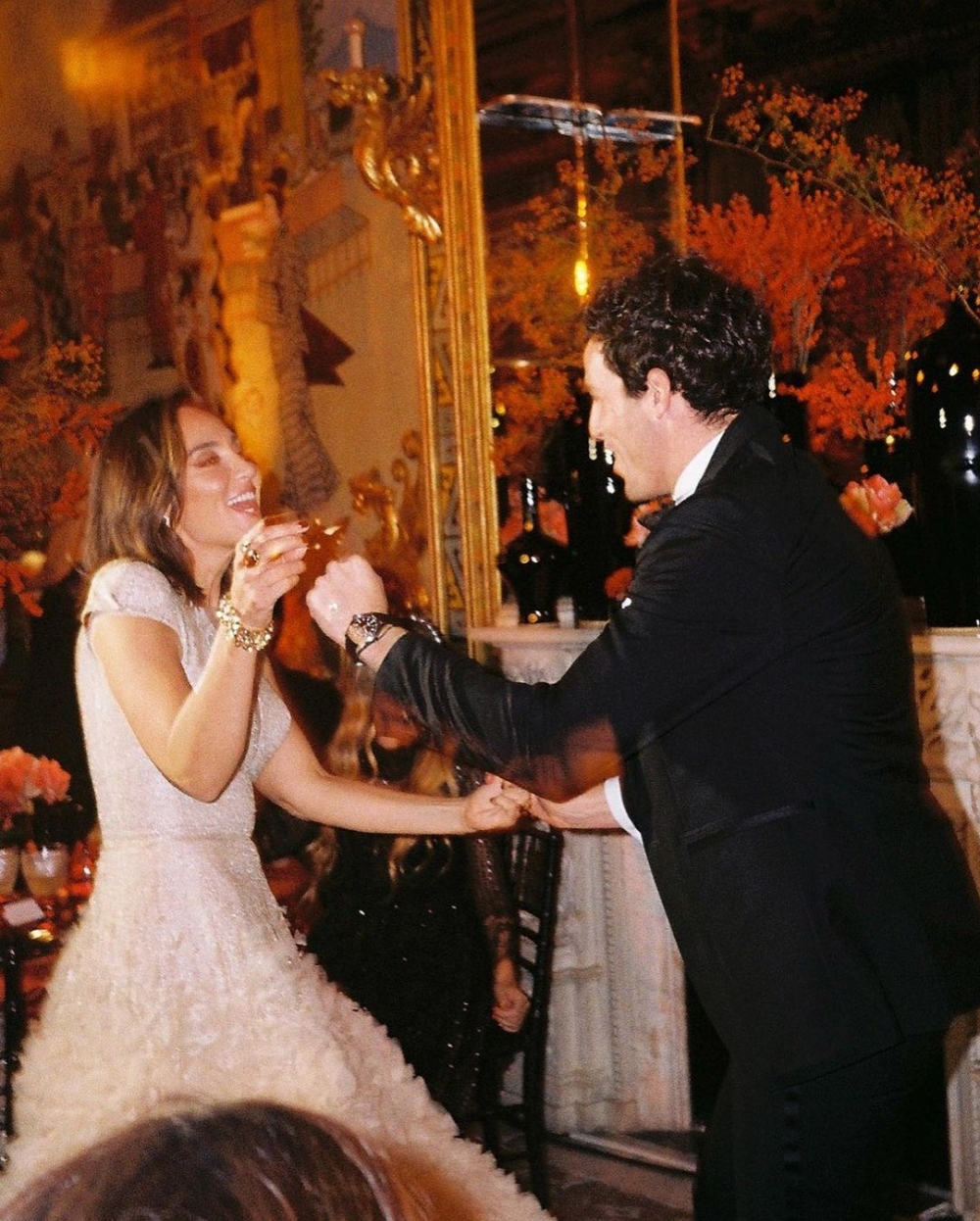 Tamara Falcó與男友Iñigo Onieva Molas在40歲生日派對。