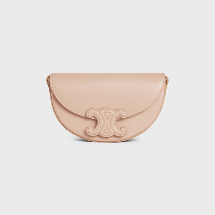 CELINE Besace Cuir Triomphe-Nude