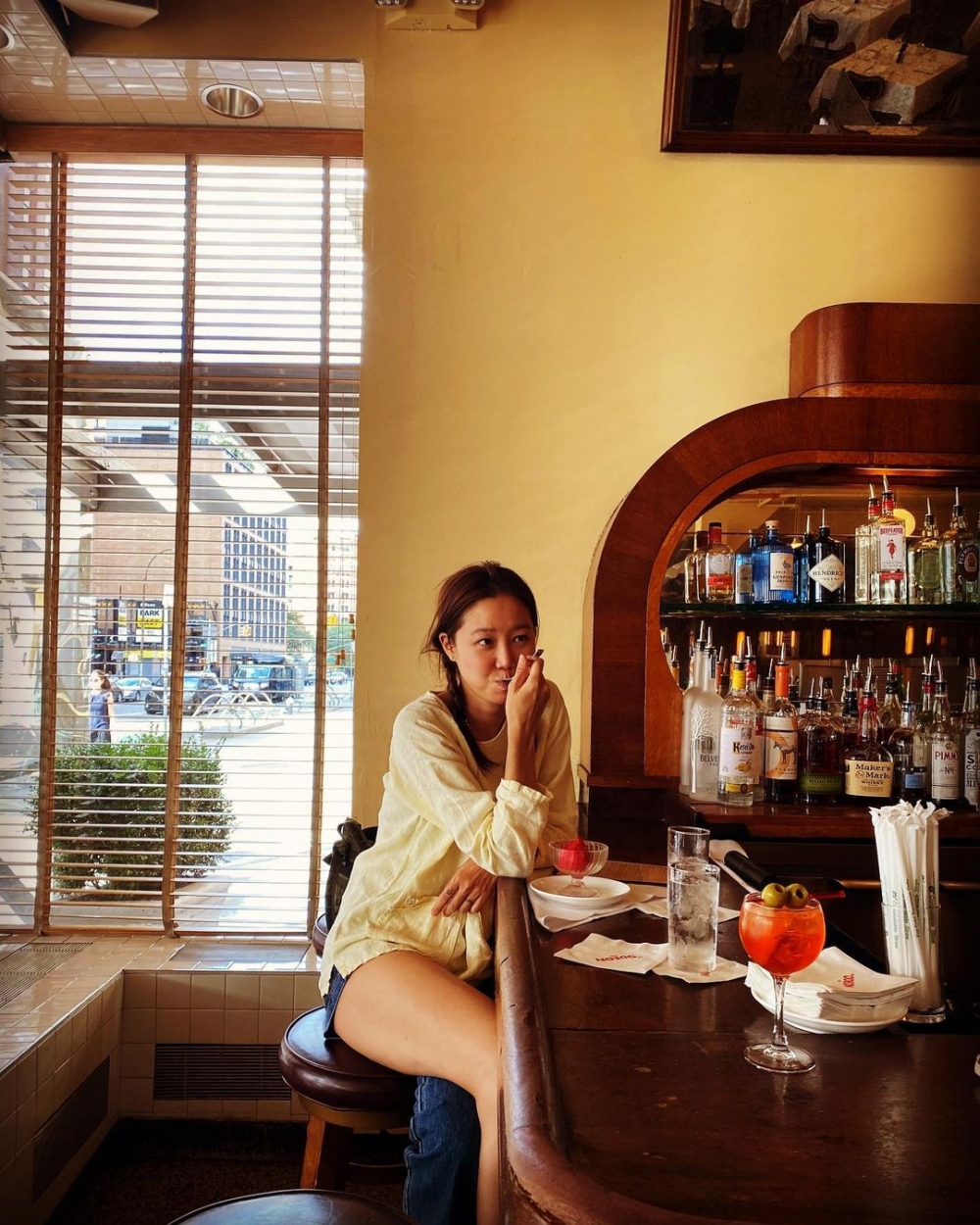 乳酪是孔曉振最愛的「喝的保養品」。