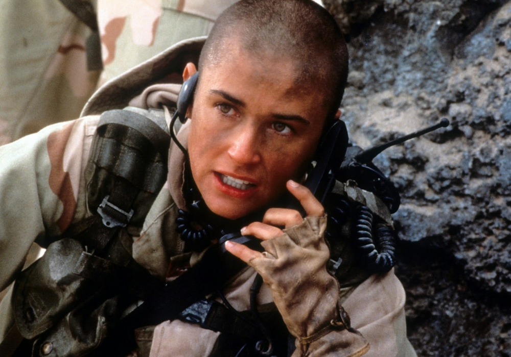 還有戰爭劇情片《G.I. Jane》(伴我雄心)。