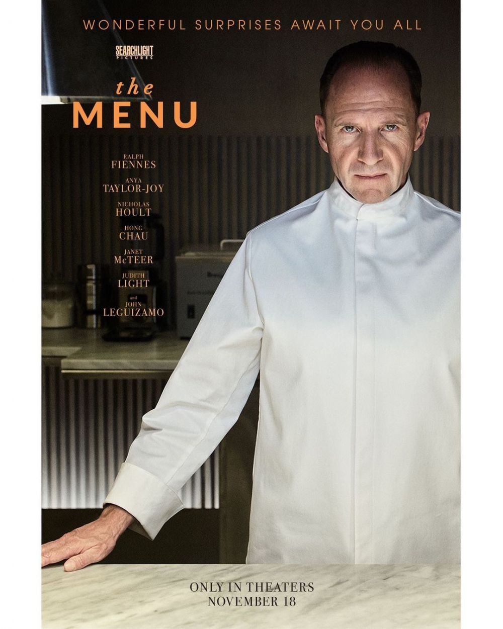 Ralph Fiennes則是飾演Chef Slowik。