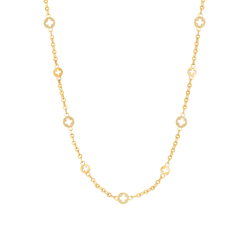 EMPREINTE TRANSFORMABLE SAUTOIR, YELLOW GOLD AND DIAMONDS 售價待定