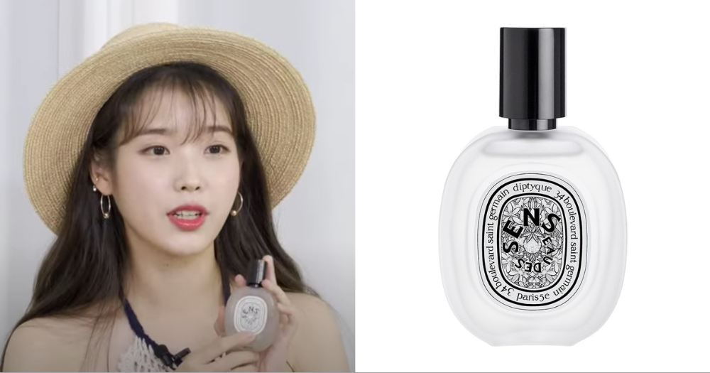 被稱為「IU指定髮香噴霧」的就是這支Diptyque EAU DES SENS（感官之水）髮香噴霧。