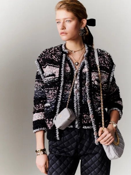 CHANEL 2022/23秋冬形象照。