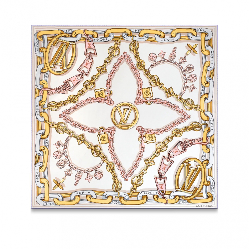 Louis Vuitton Bejeweled Square 90