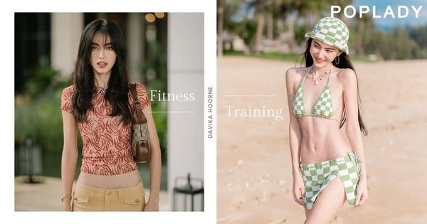 堅持30分鐘的訓練：泰國女神Davika Hoorne，利用皮拉提斯、泰拳雕塑出零死角身材