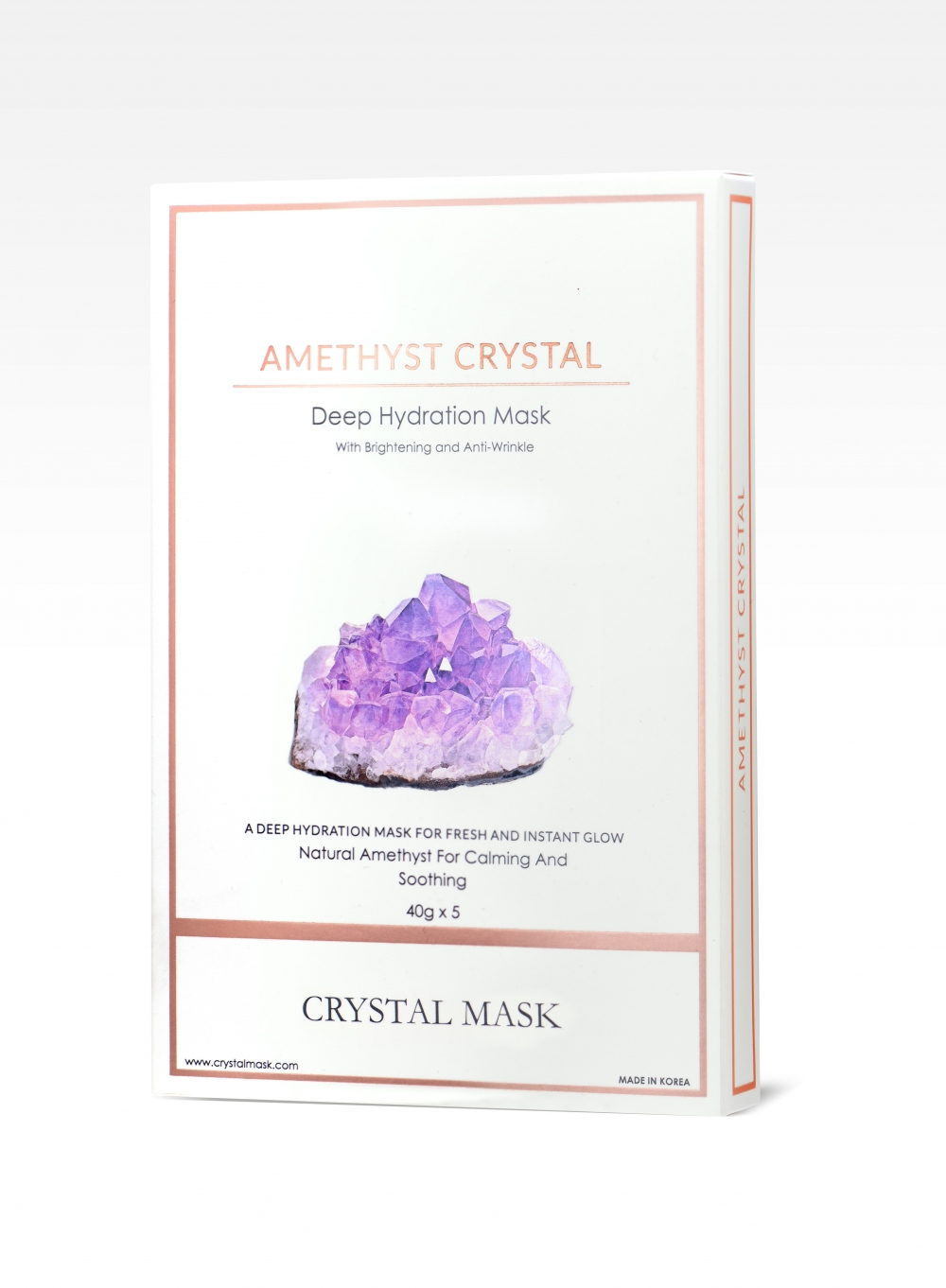 Crystal 600秒紫水晶急救面膜