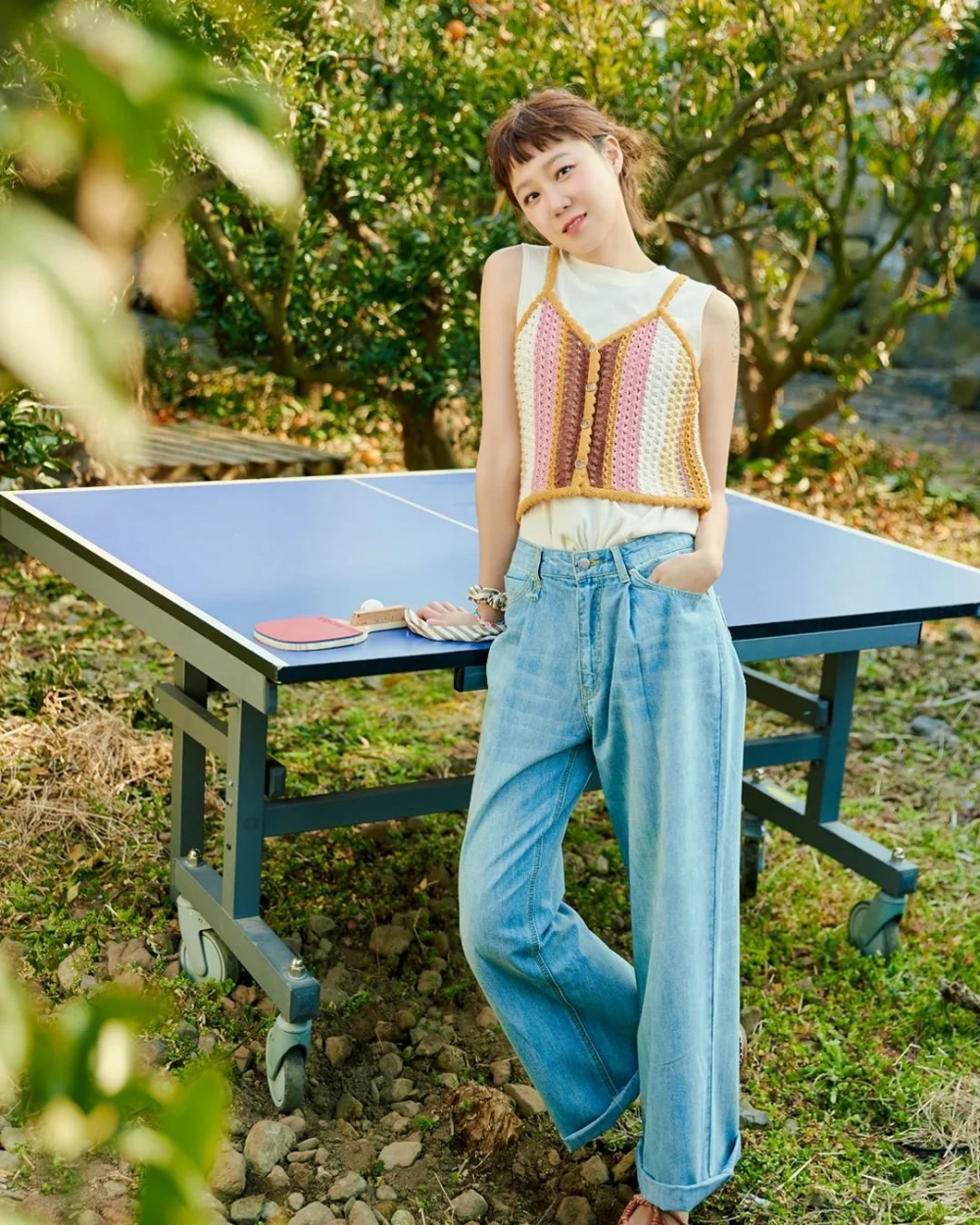 丹寧褲穿搭你能這樣搭配。