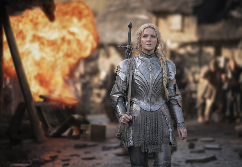 這次她接下了Galadriel的角色。