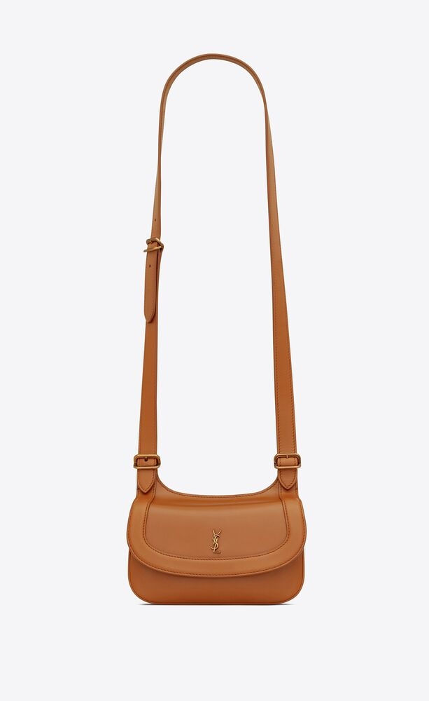 Charlie Small Shoulder Bag-Dark Honey