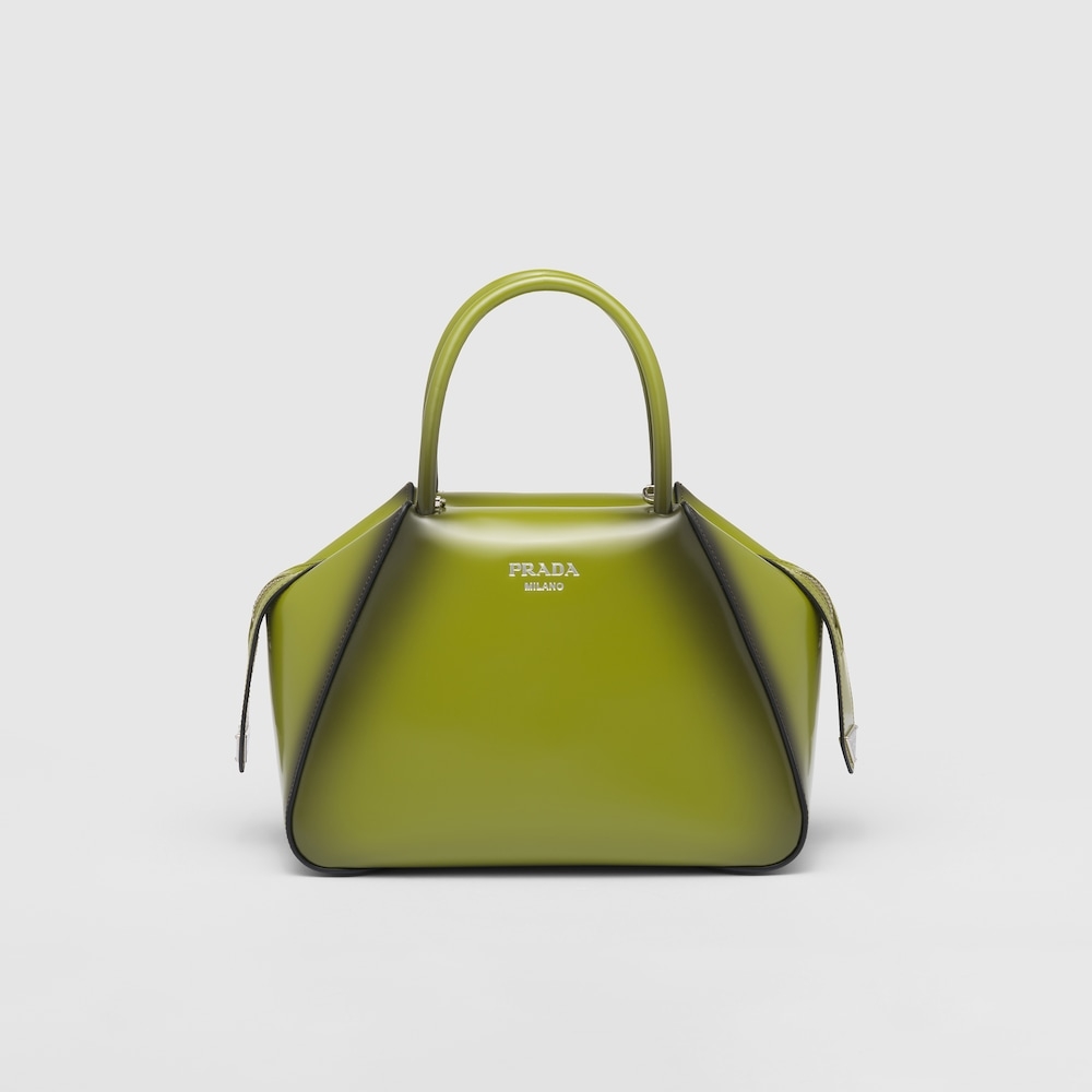Small brushed leather Prada Supernova handbag-Ivy
