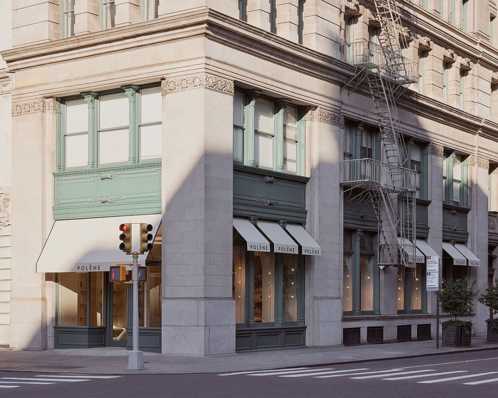 品牌在紐約開設的全新旗艦店。