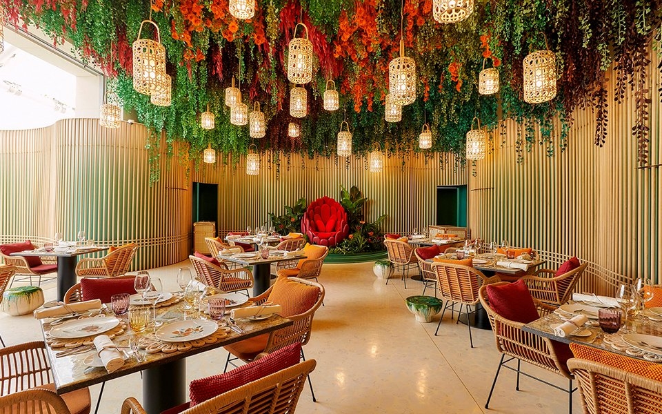 空間特別營造出悠閒的氛圍。