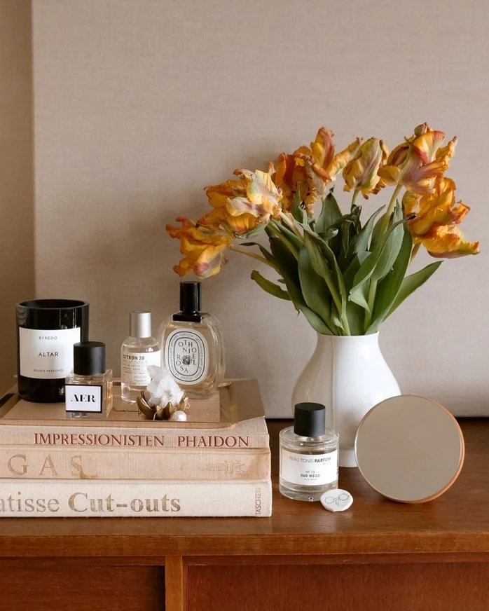 在家中也能以香氛營造出不同的氛圍。