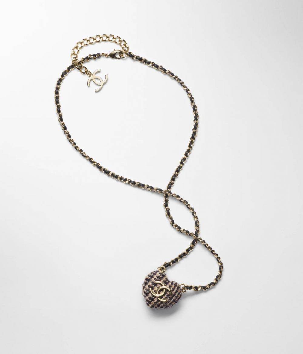 CHANEL Necklace愛心形。