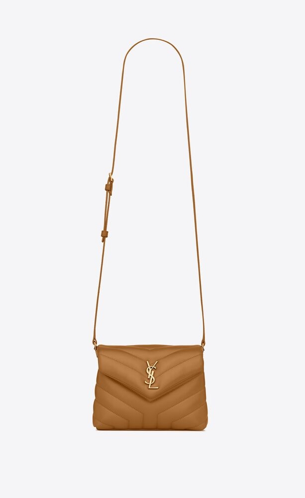 LouLou Toy Strap Bag-Dark Natural