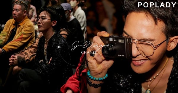 無與倫比的氣質：G-Dragon染黑髮、穿上CHANEL 2022秋冬系列，展現優雅率性的時尚感