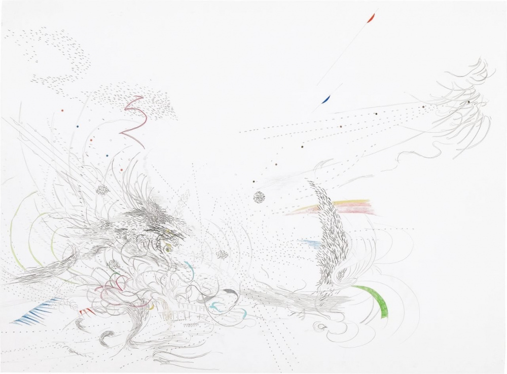 Julie Mehretu,《Untitled》。