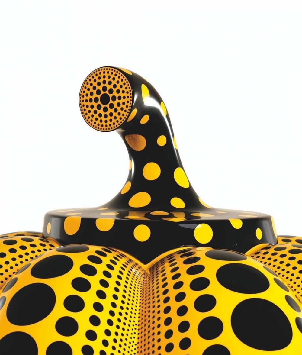 標誌性的圓點,招牌南瓜元素。