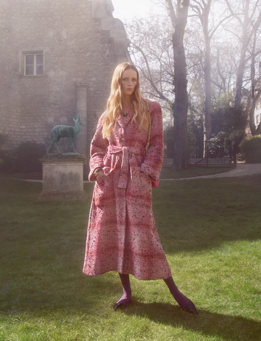 CHANEL 2022/23 秋冬形象廣告照。