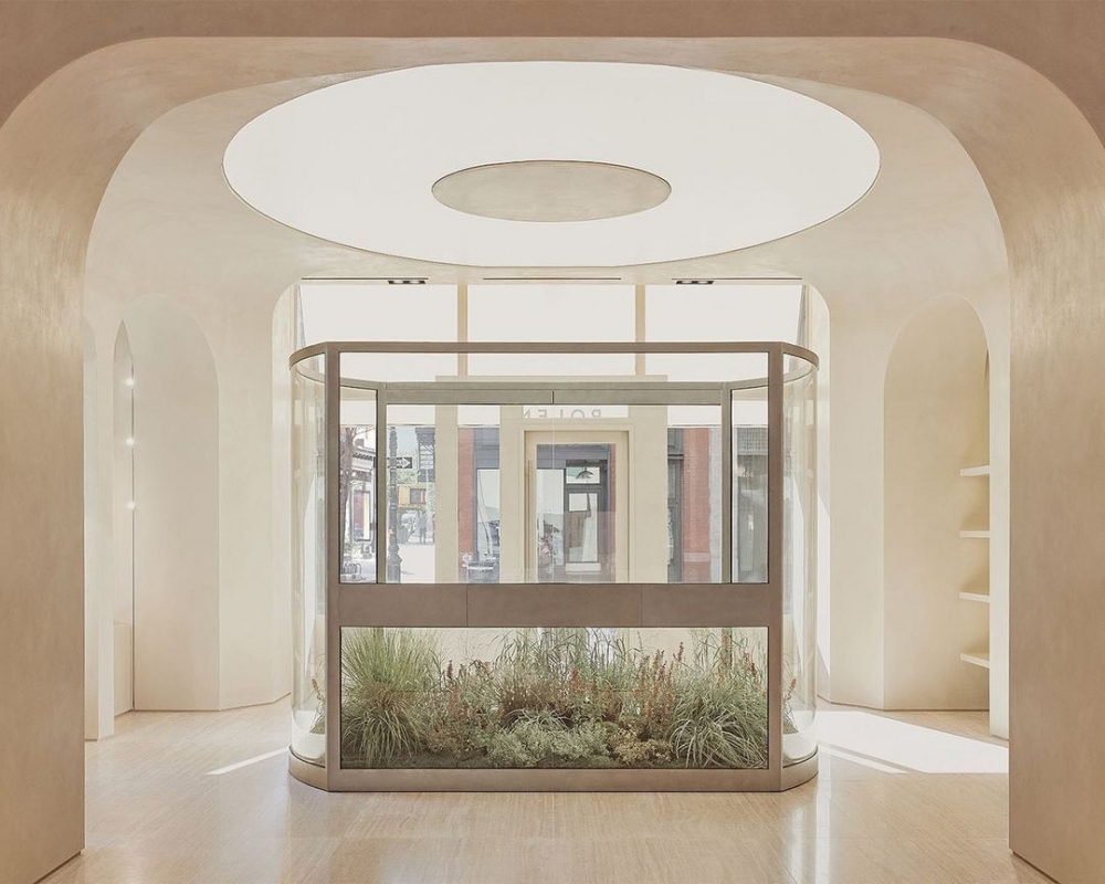 從空間就能感受到品牌的DNA。